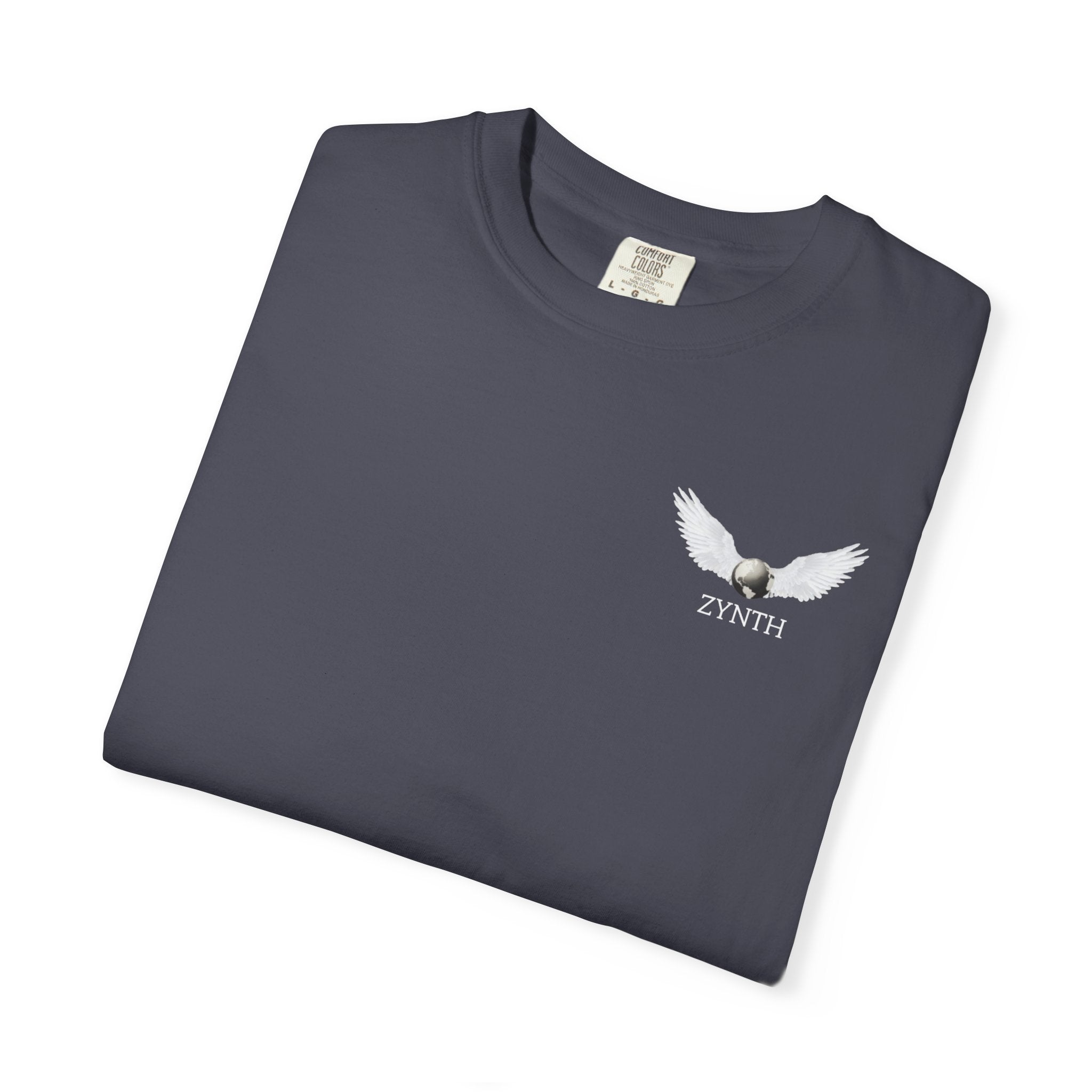 ZYNTH Wings Chest Logo T‑Shirt