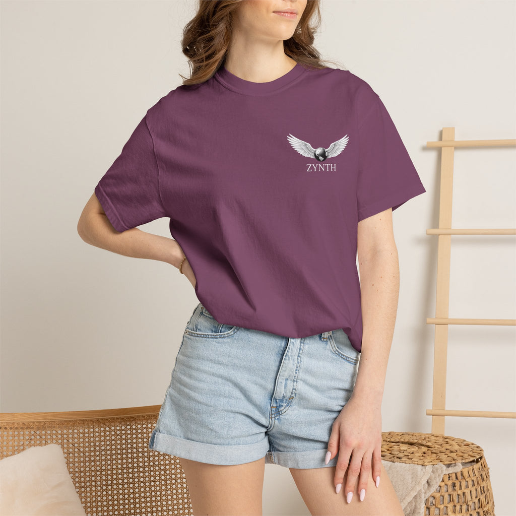 ZYNTH Wings Left Corner Tee