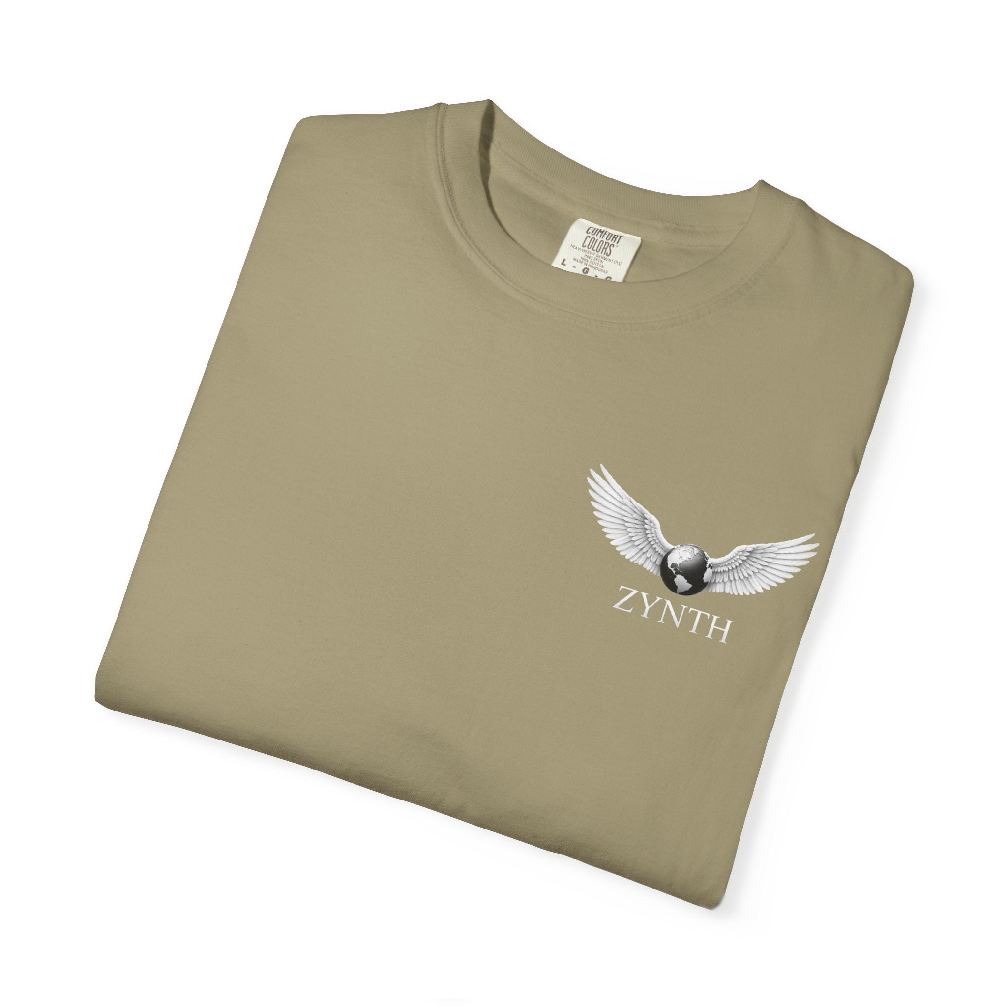 ZYNTH Wings Left Corner Tee