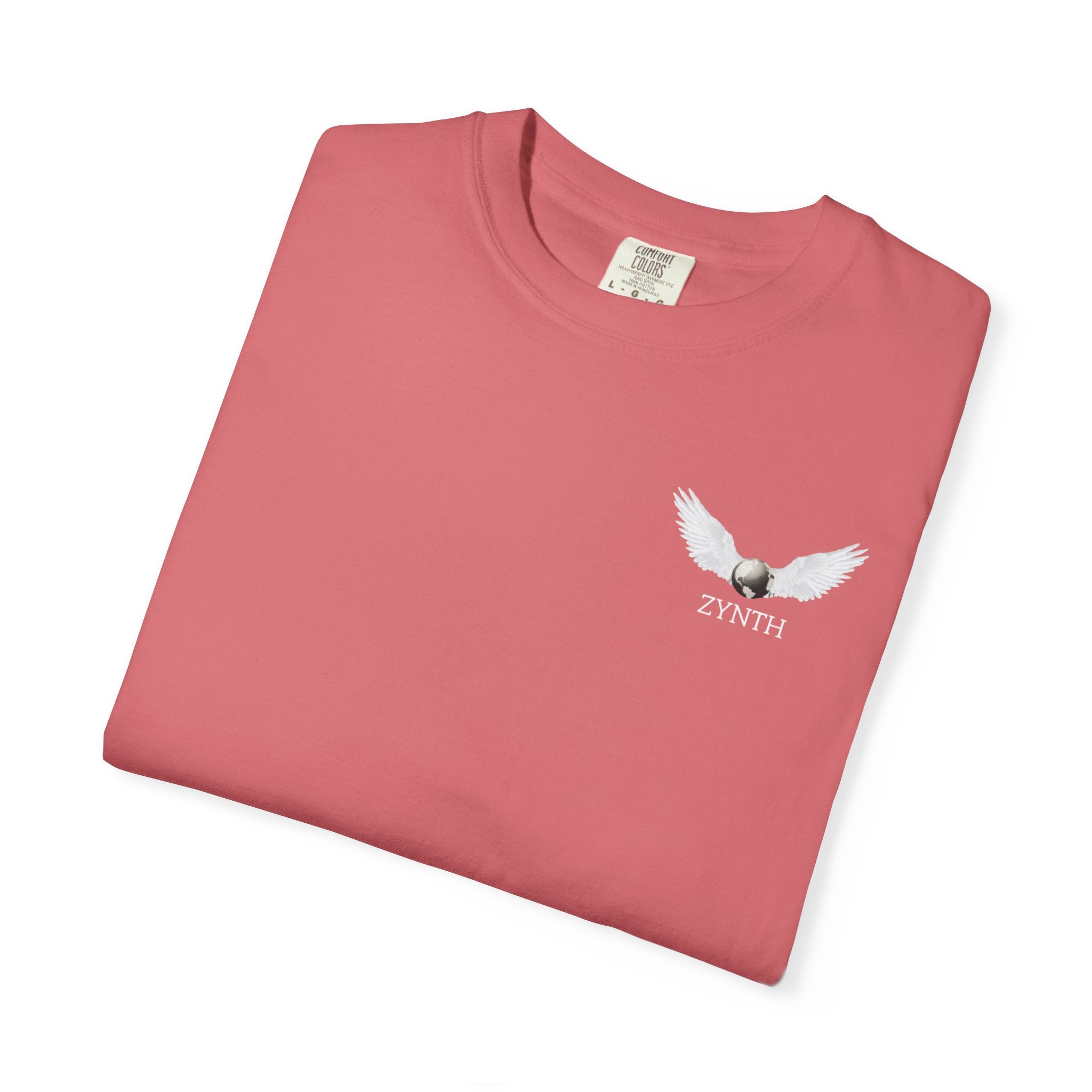 ZYNTH Wings Chest Logo T‑Shirt