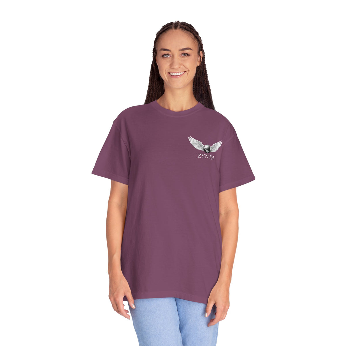 ZYNTH Wings Left Corner Tee
