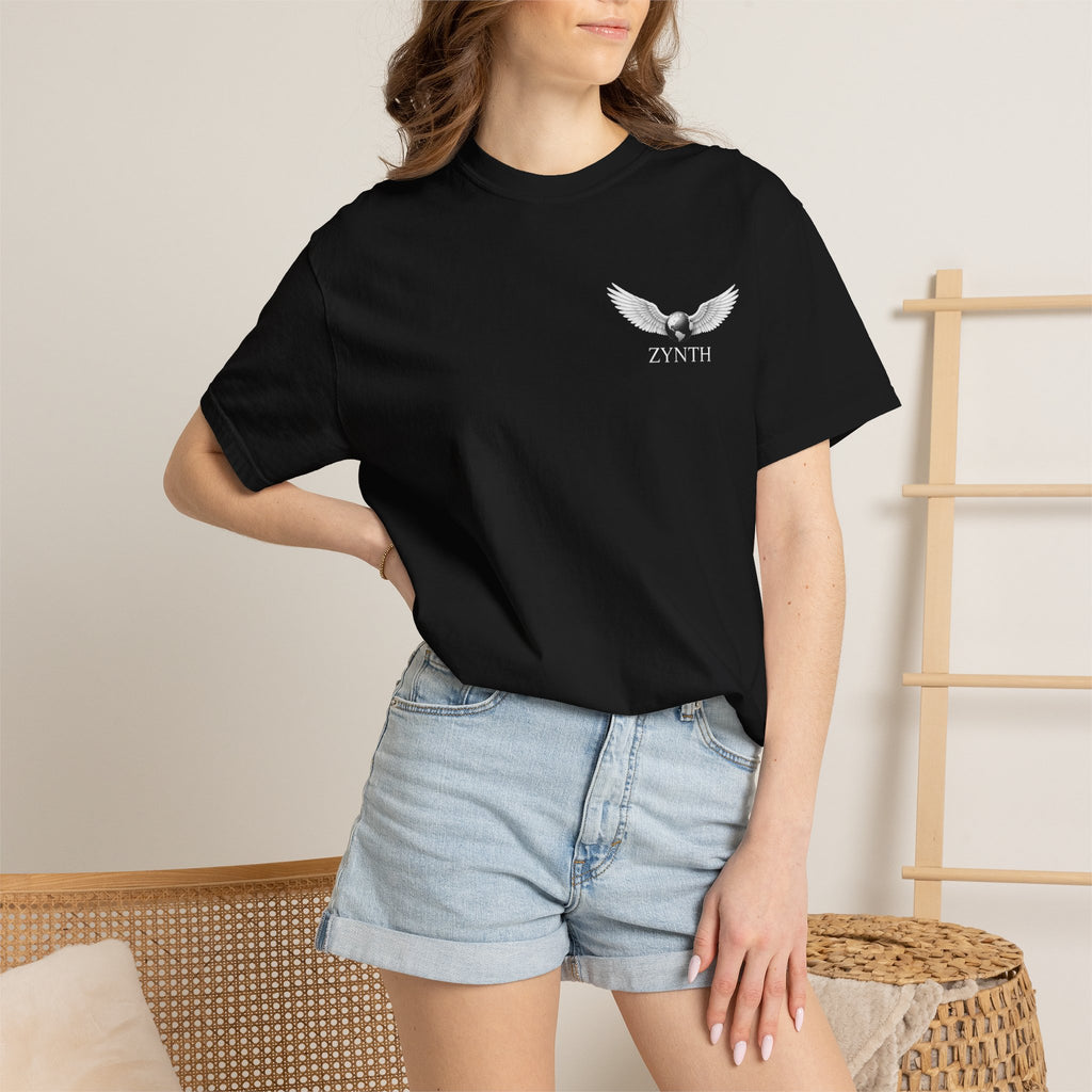 ZYNTH Wings Left Corner Tee