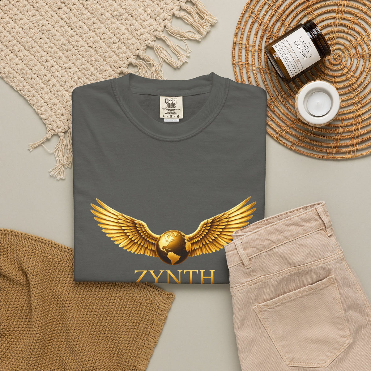 ZYNTH Golden Wing Tee