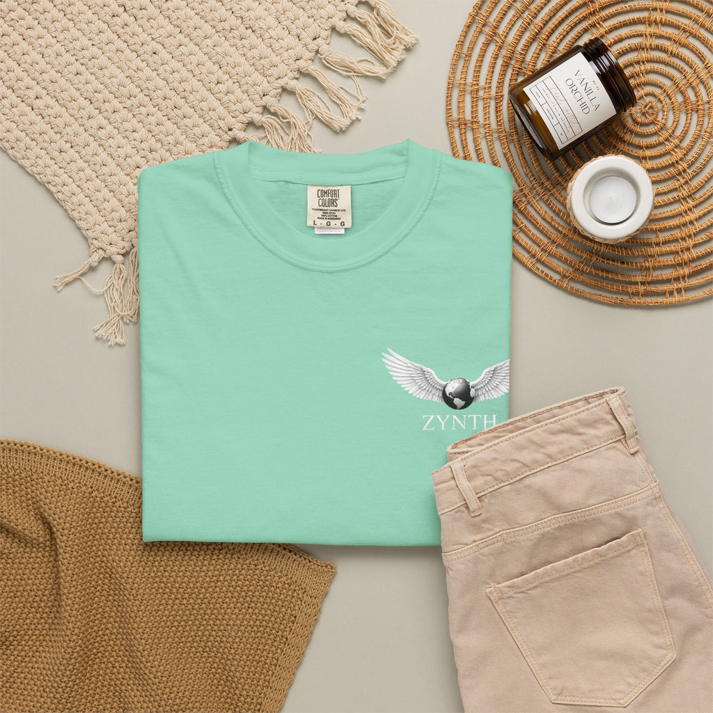 ZYNTH Wings Left Corner Tee