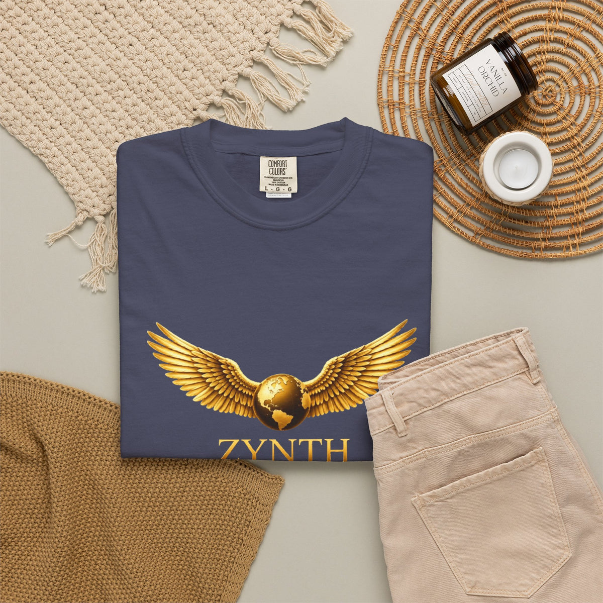 ZYNTH Golden Wing Tee