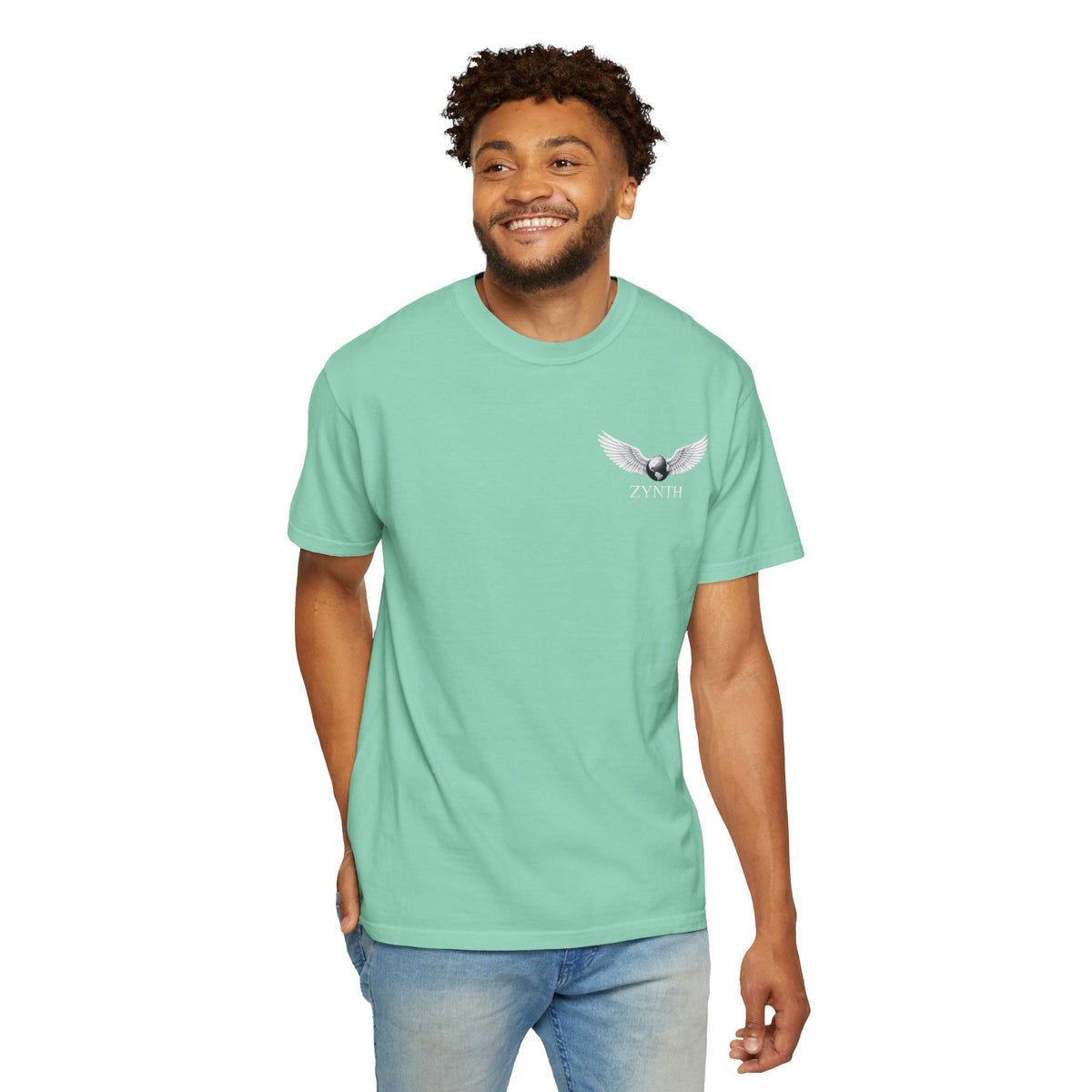 ZYNTH Wings Left Corner Tee