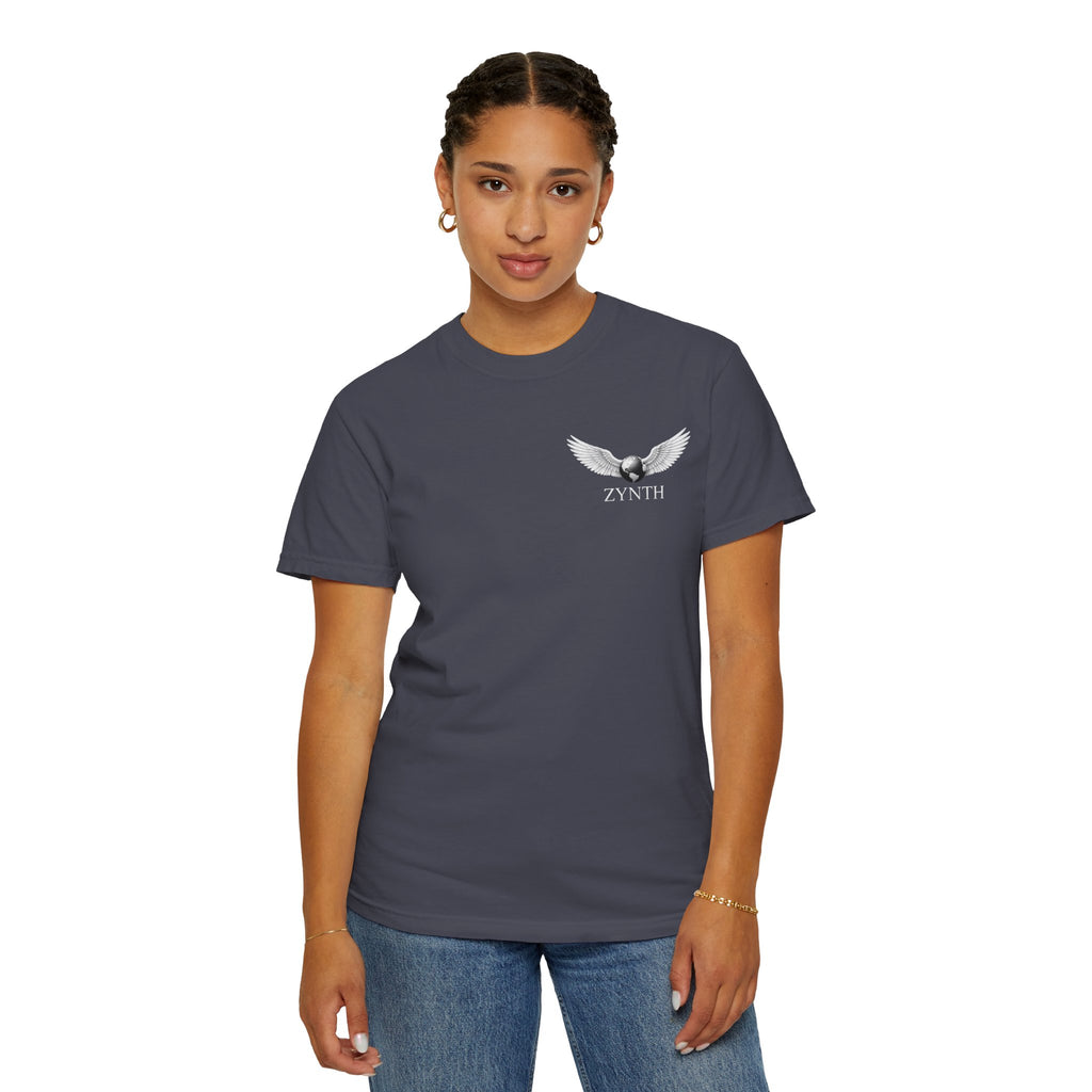 ZYNTH Wings Left Corner Tee