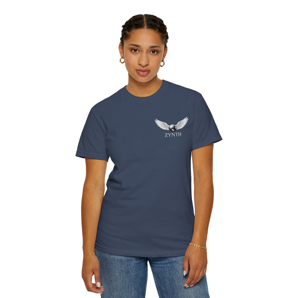 ZYNTH Wings Left Corner Tee