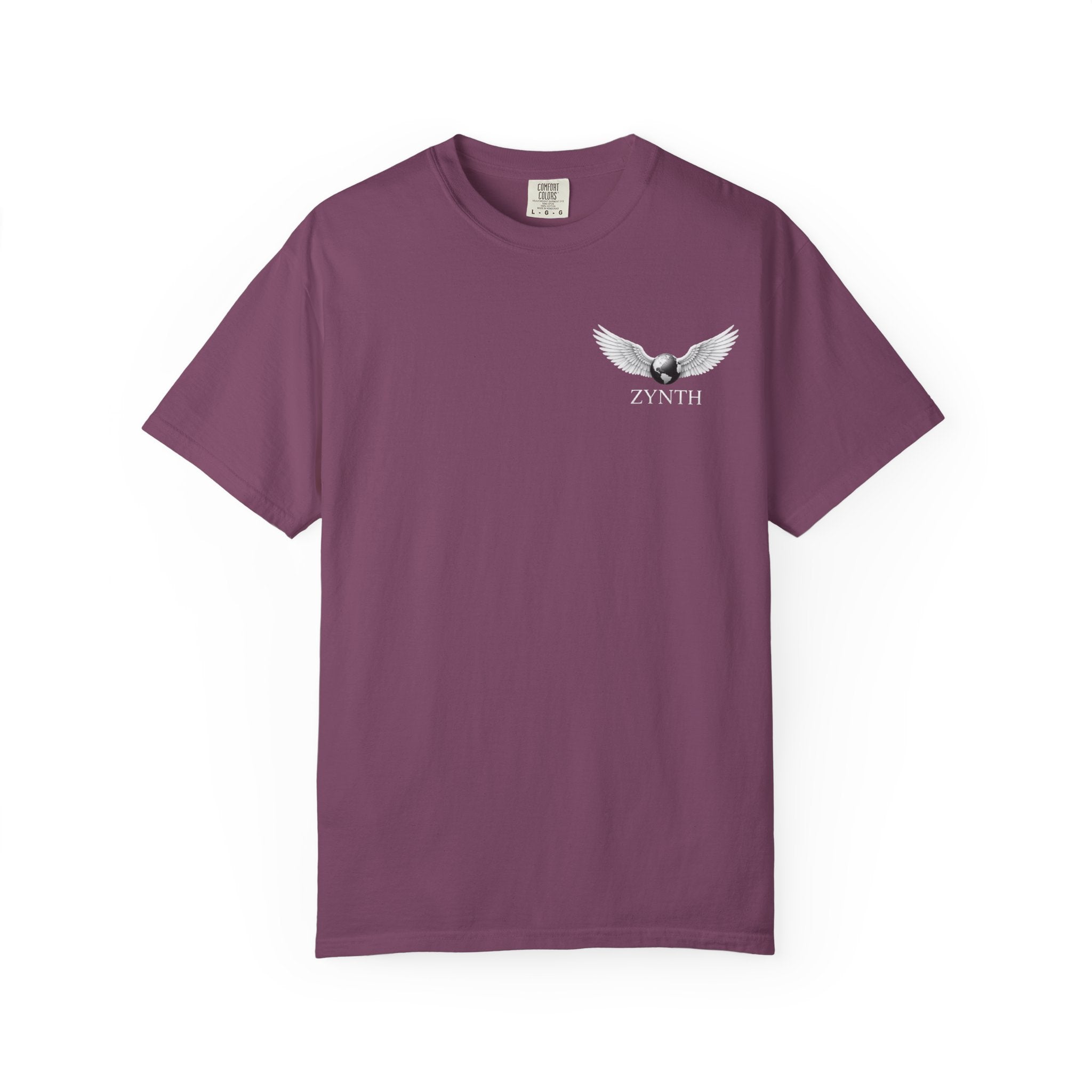 ZYNTH Wings Left Corner Tee