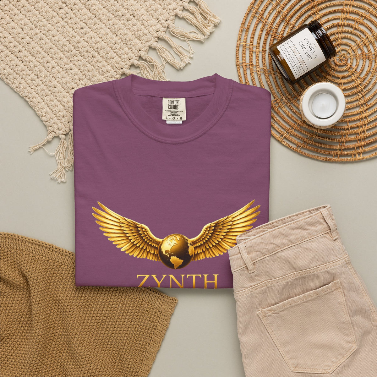 ZYNTH Golden Wing Tee