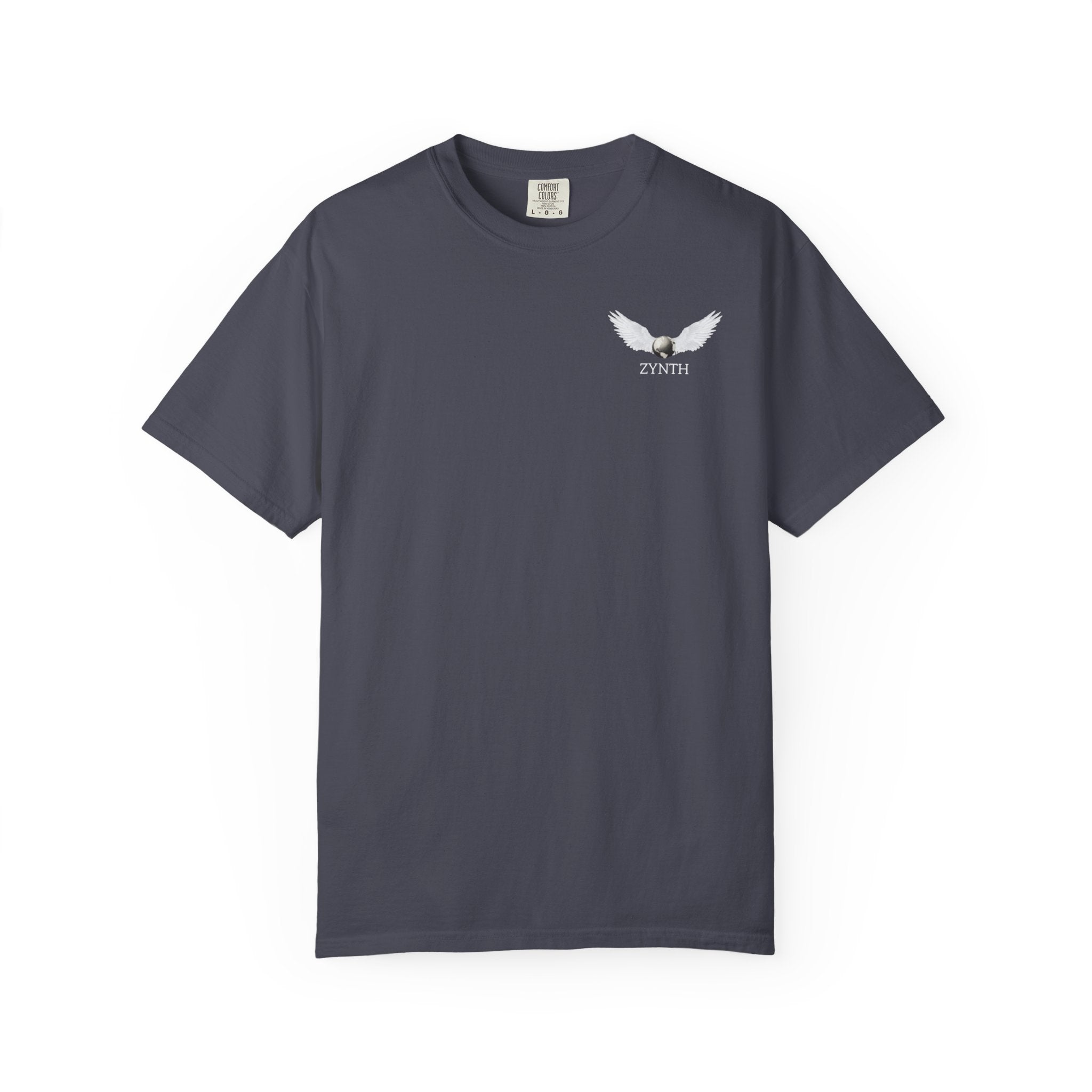 ZYNTH Wings Chest Logo T‑Shirt