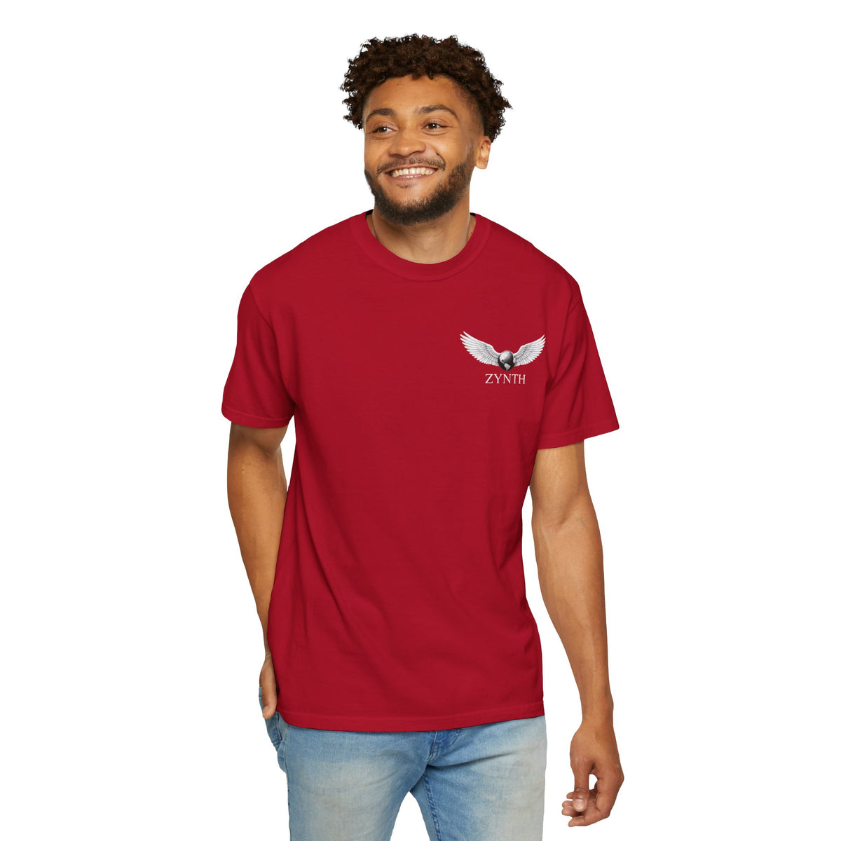 ZYNTH Wings Left Corner Tee