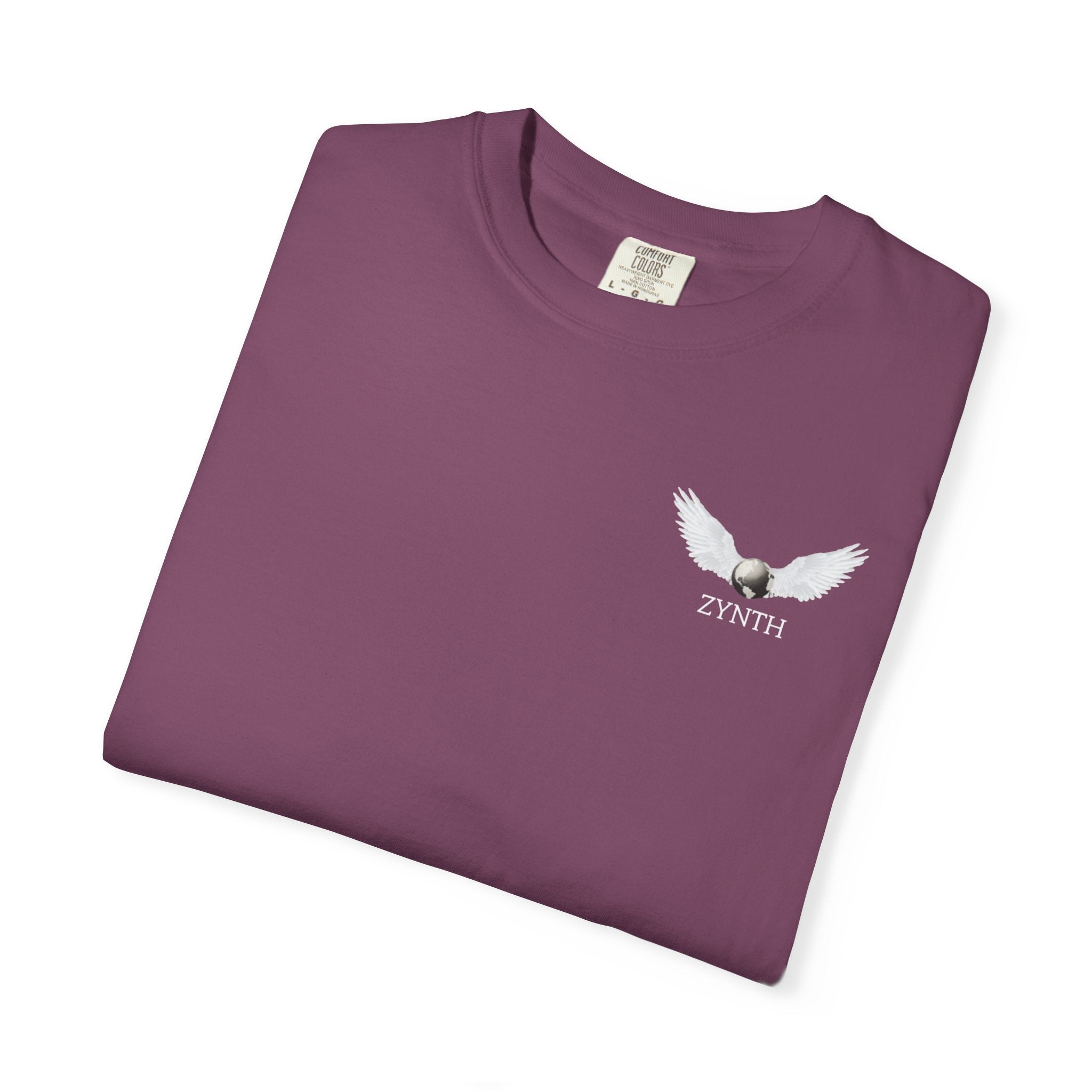 ZYNTH Wings Chest Logo T‑Shirt