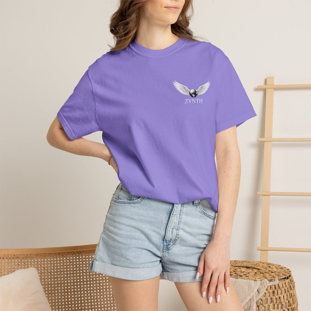 ZYNTH Wings Left Corner Tee