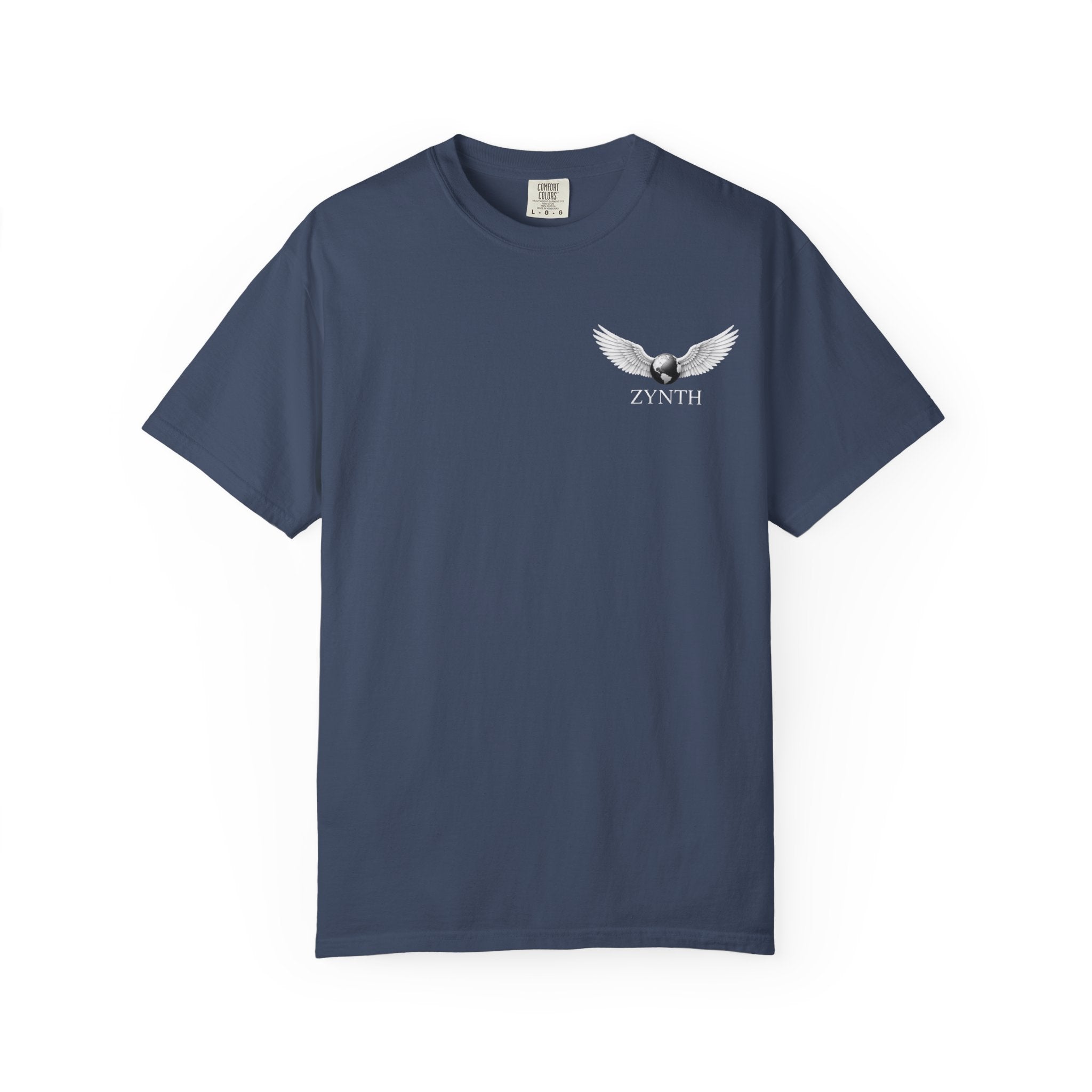ZYNTH Wings Left Corner Tee