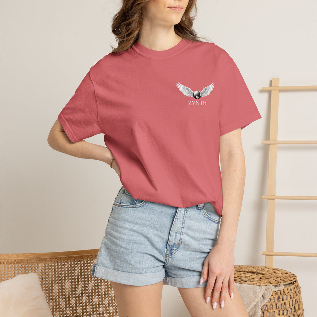 ZYNTH Wings Left Corner Tee