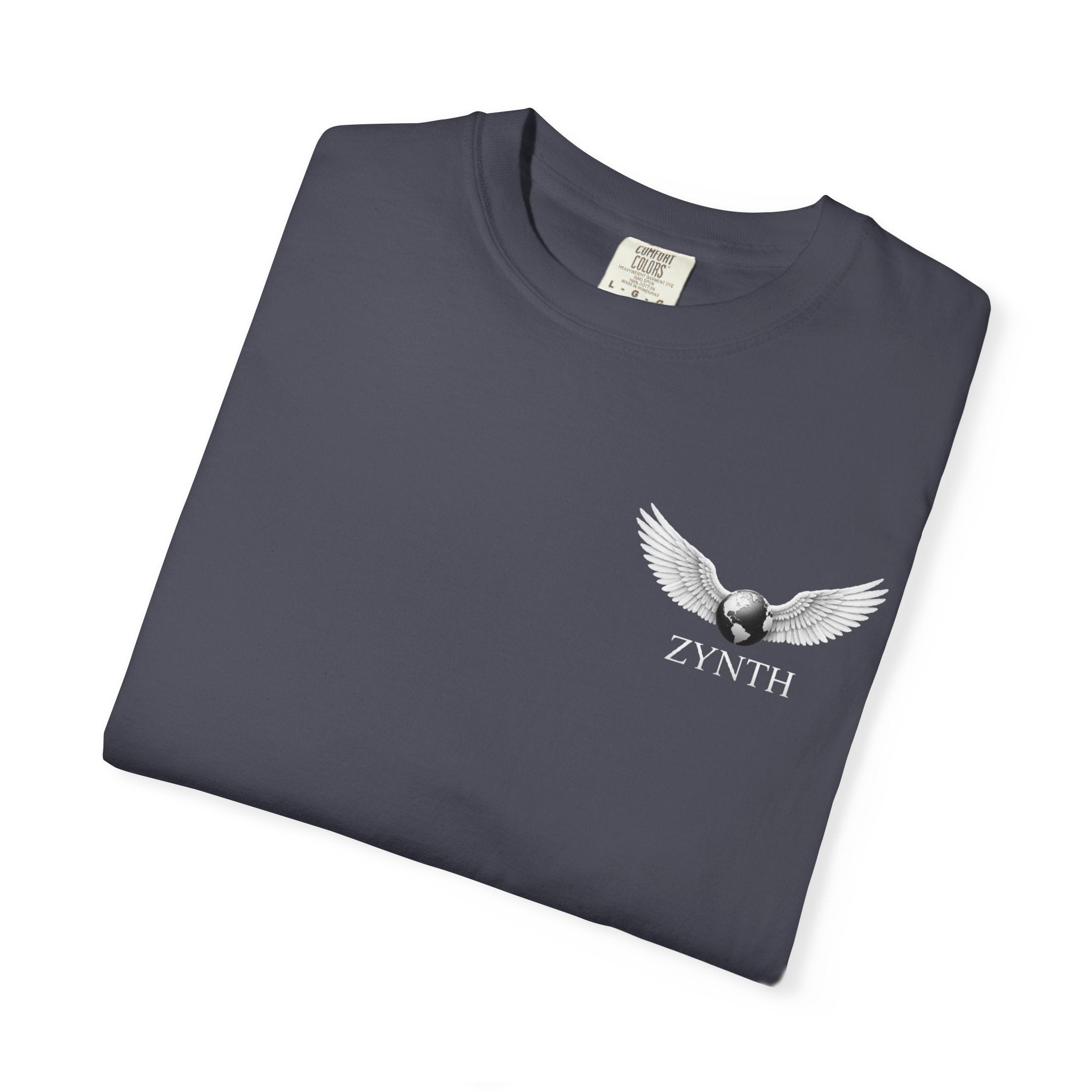 ZYNTH Wings Left Corner Tee