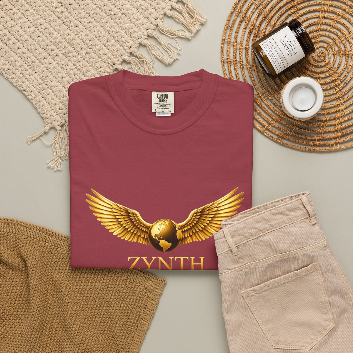 ZYNTH Golden Wing Tee