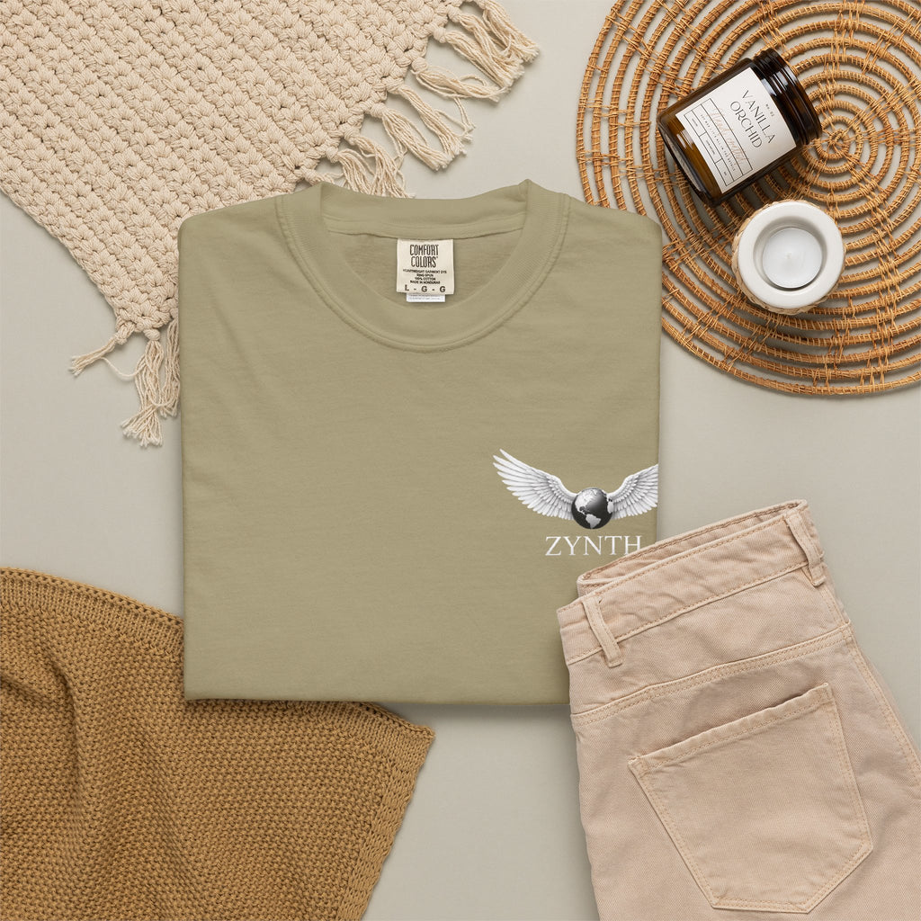 ZYNTH Wings Left Corner Tee