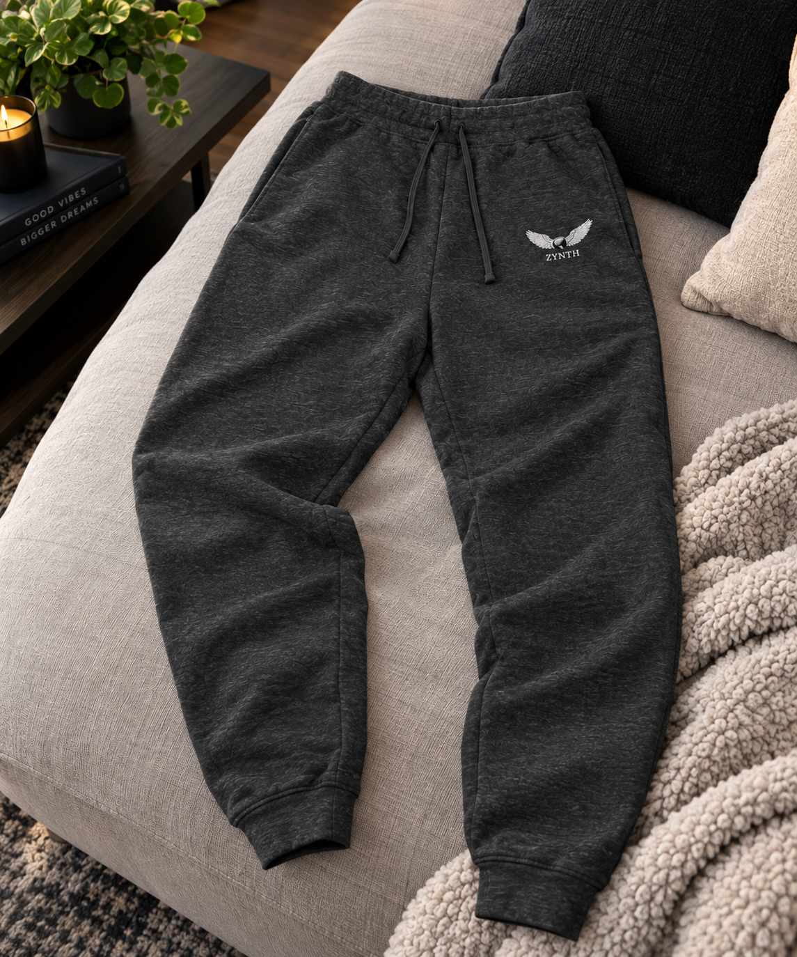 ZYNTH Embroidered Joggers