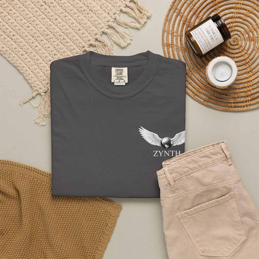 ZYNTH Wings Left Corner Tee