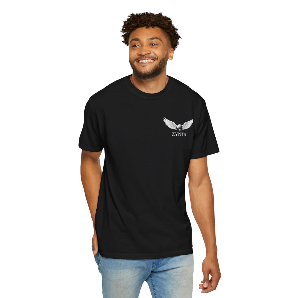 ZYNTH Wings Left Corner Tee