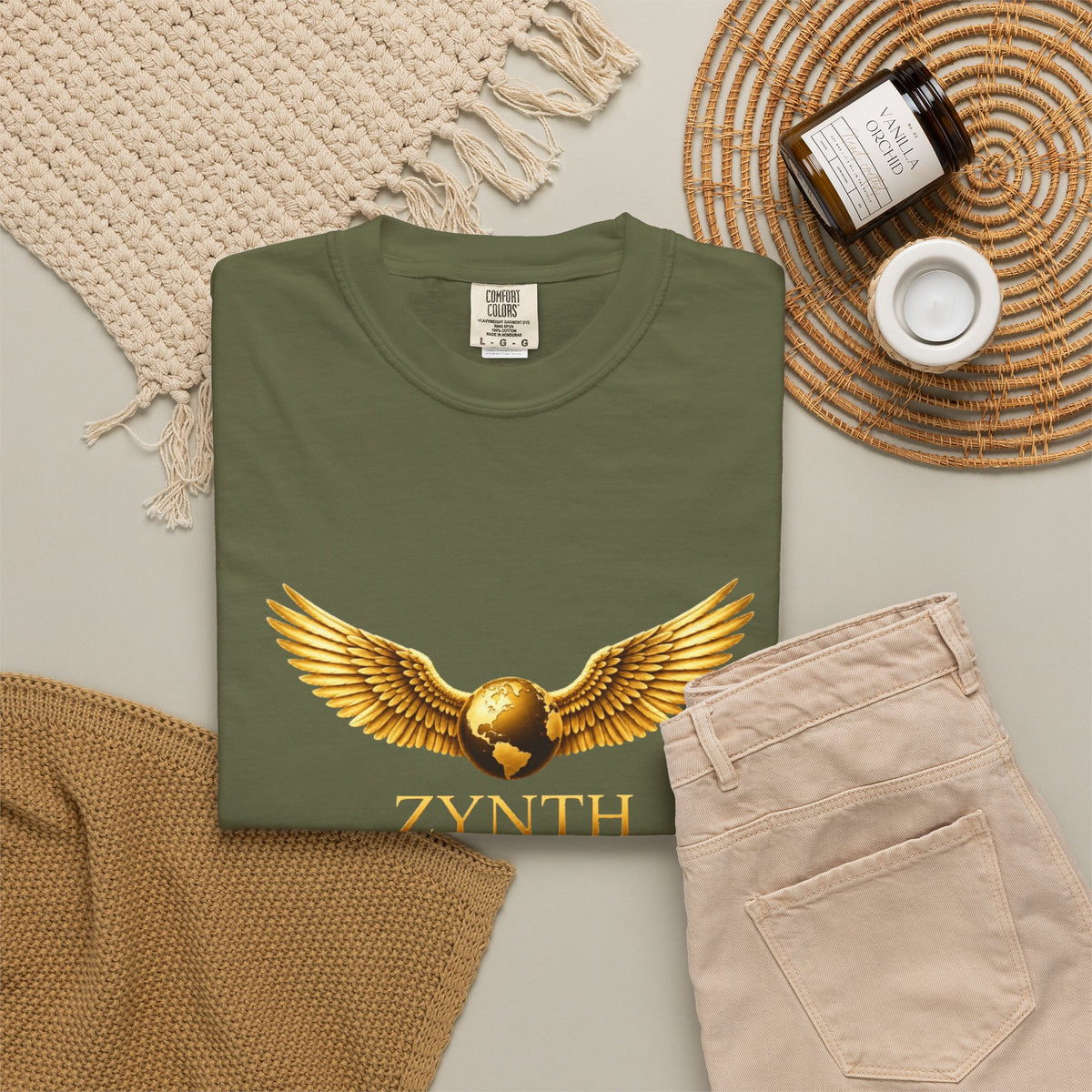 ZYNTH Golden Wing Tee