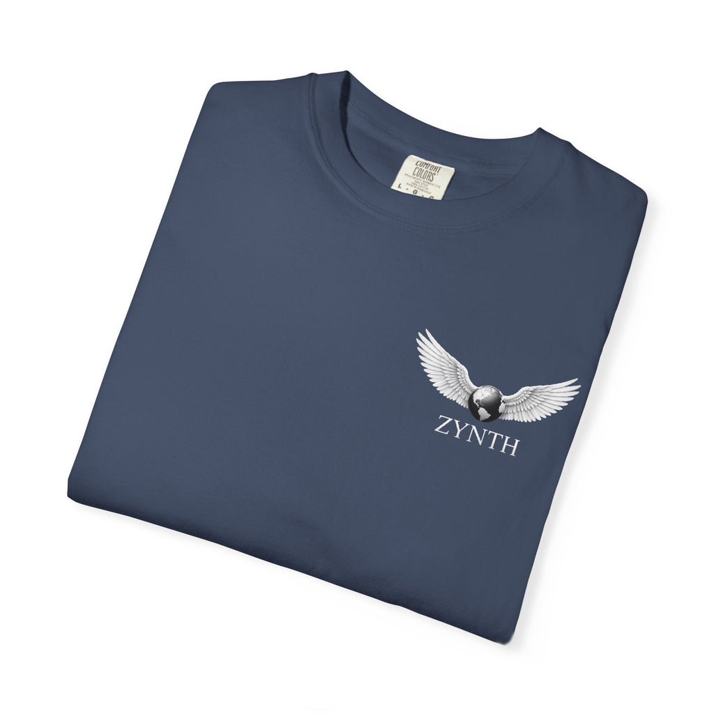 ZYNTH Wings Left Corner Tee
