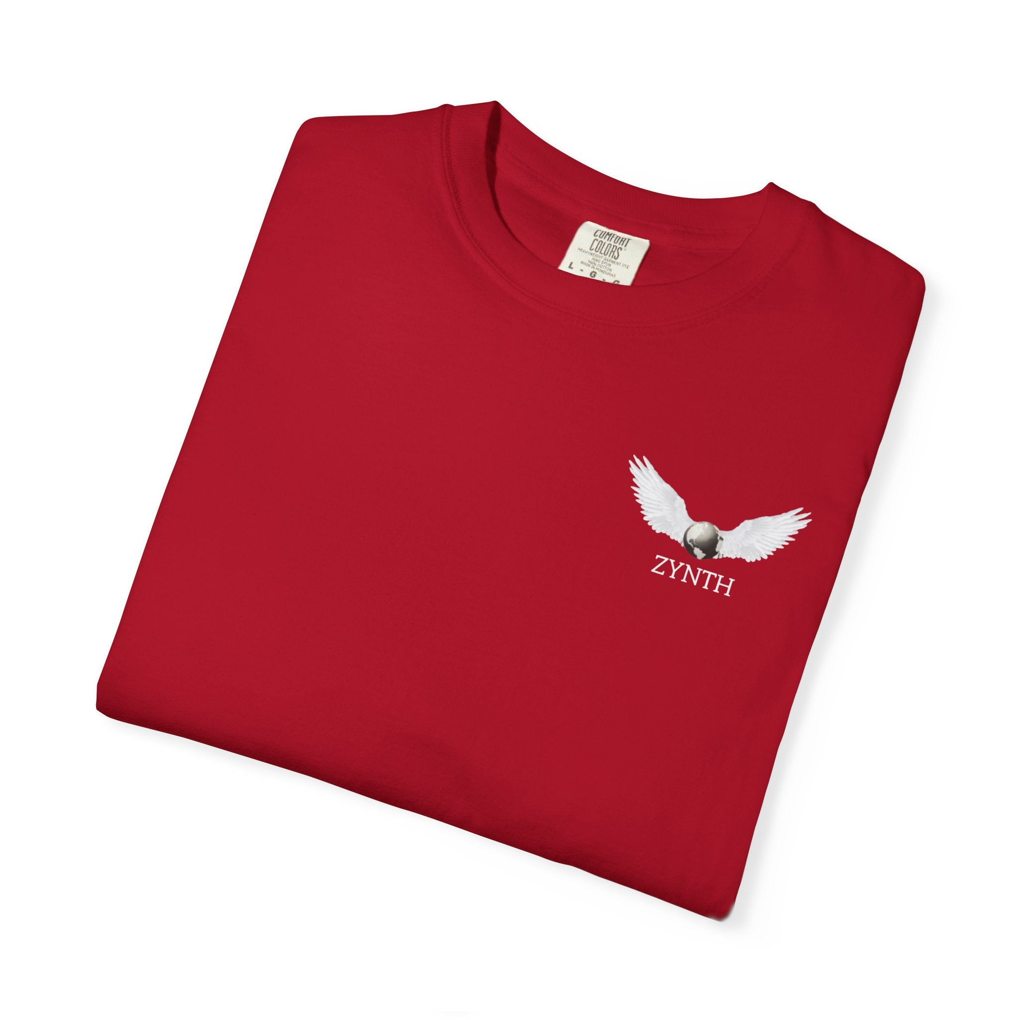 ZYNTH Wings Chest Logo T‑Shirt