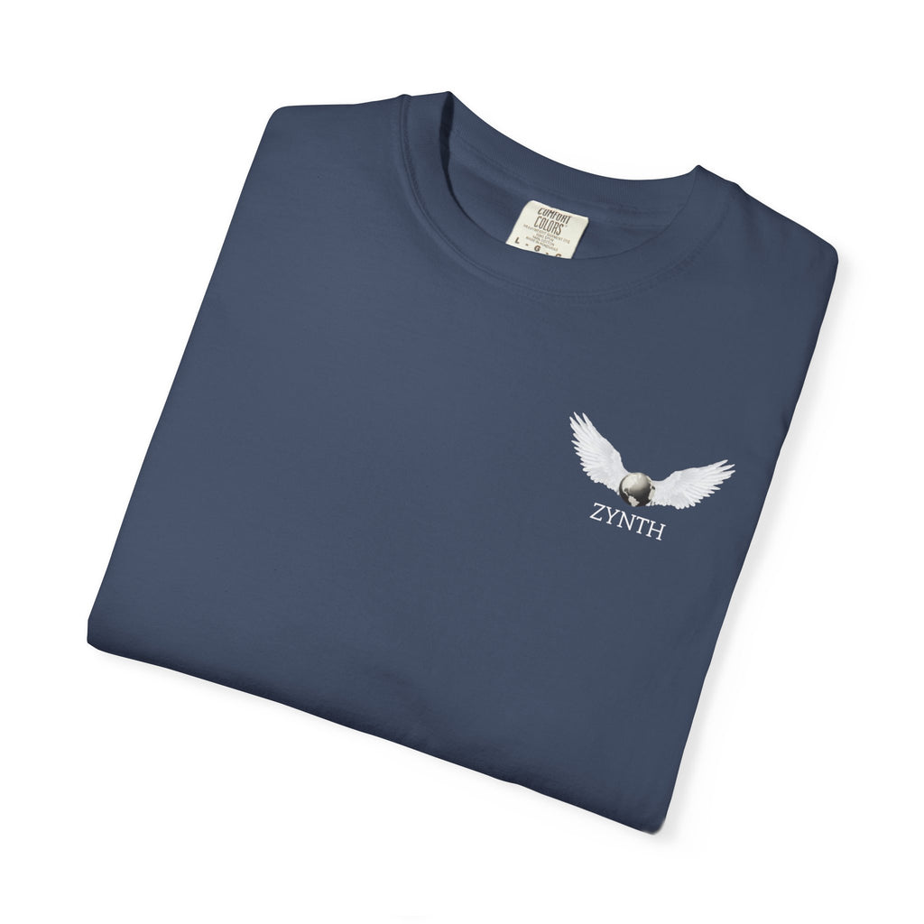 ZYNTH Wings Chest Logo T‑Shirt