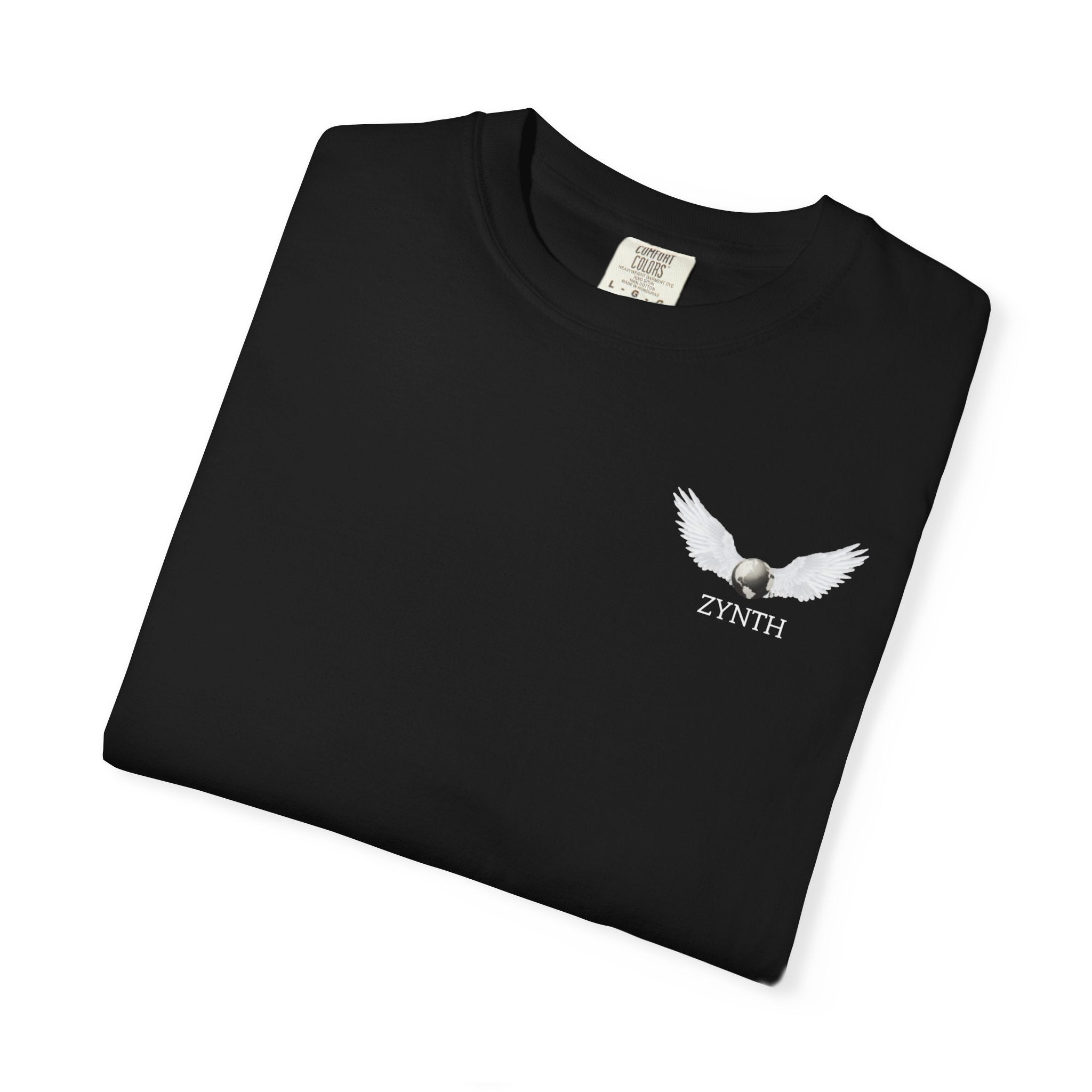 ZYNTH Wings Chest Logo T‑Shirt