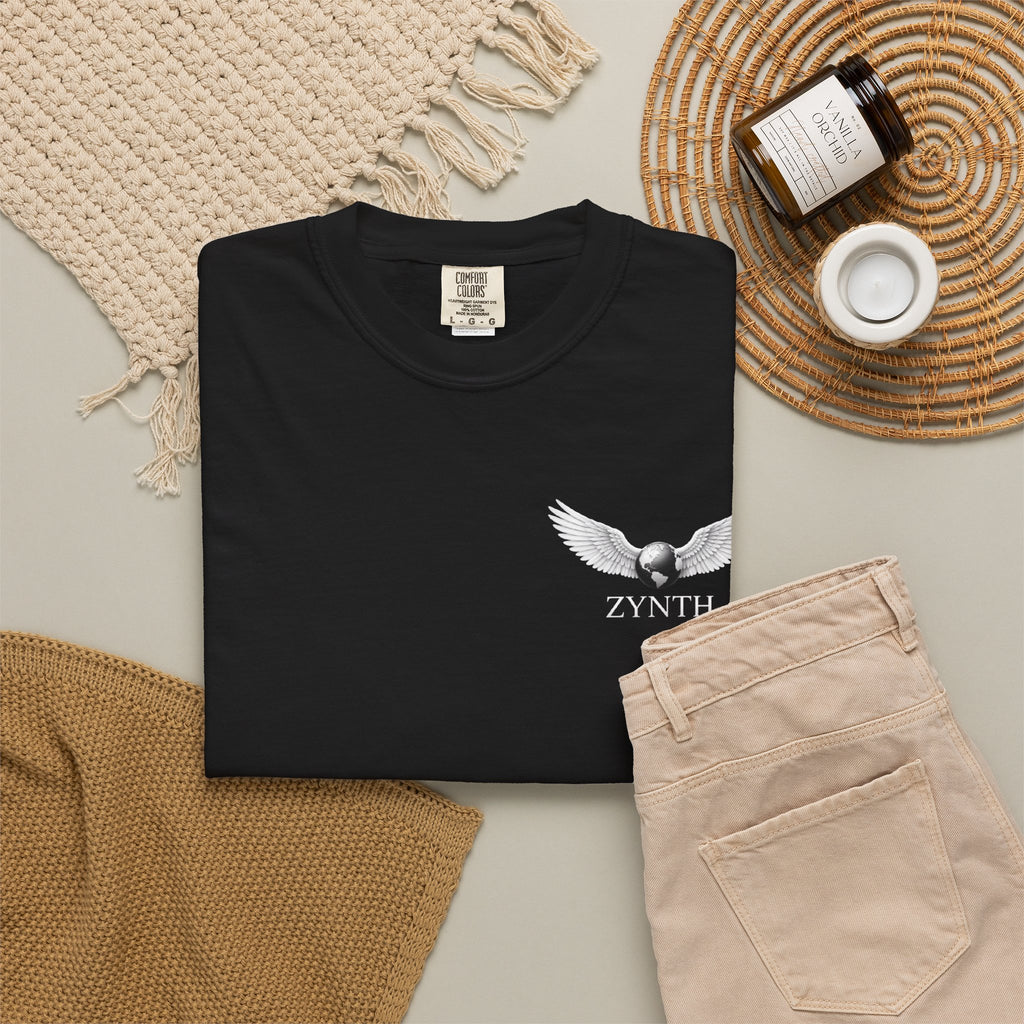 ZYNTH Wings Left Corner Tee
