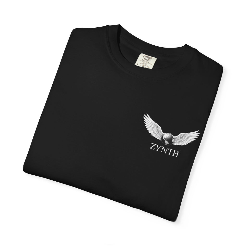 ZYNTH Wings Left Corner Tee
