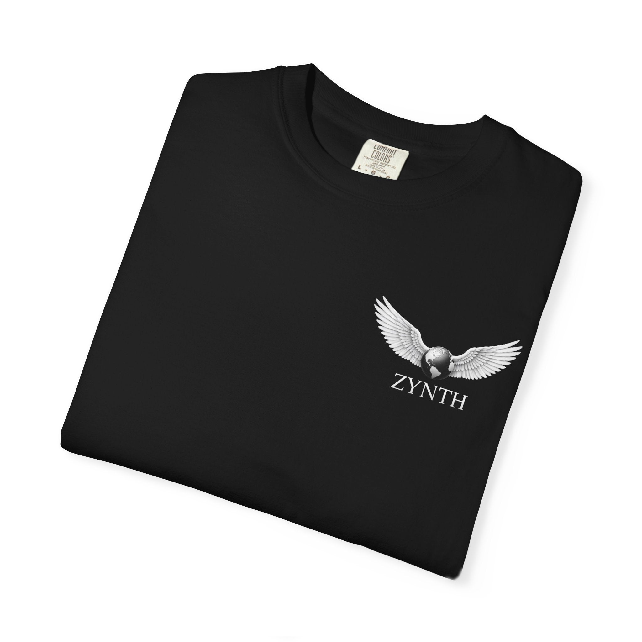 ZYNTH Wings Left Corner Tee