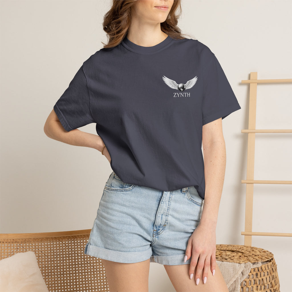 ZYNTH Wings Left Corner Tee