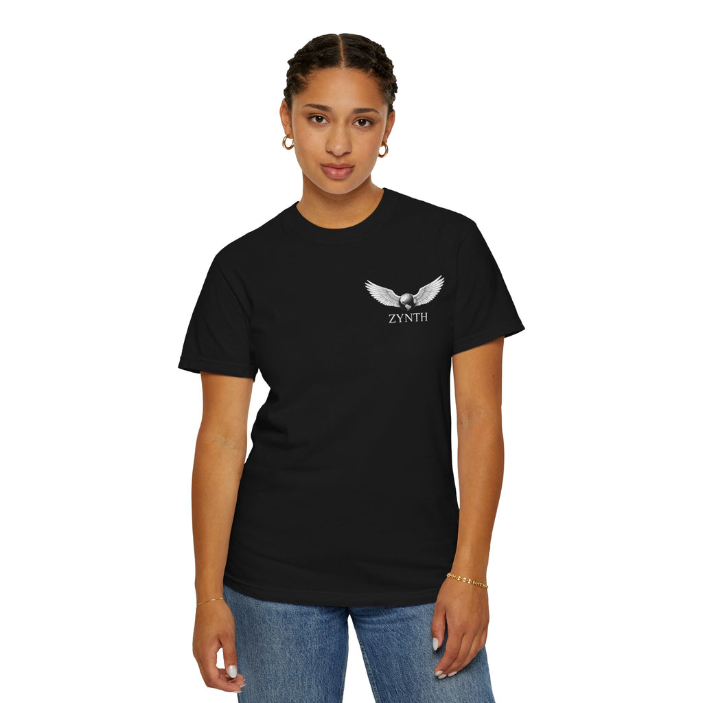 ZYNTH Wings Left Corner Tee