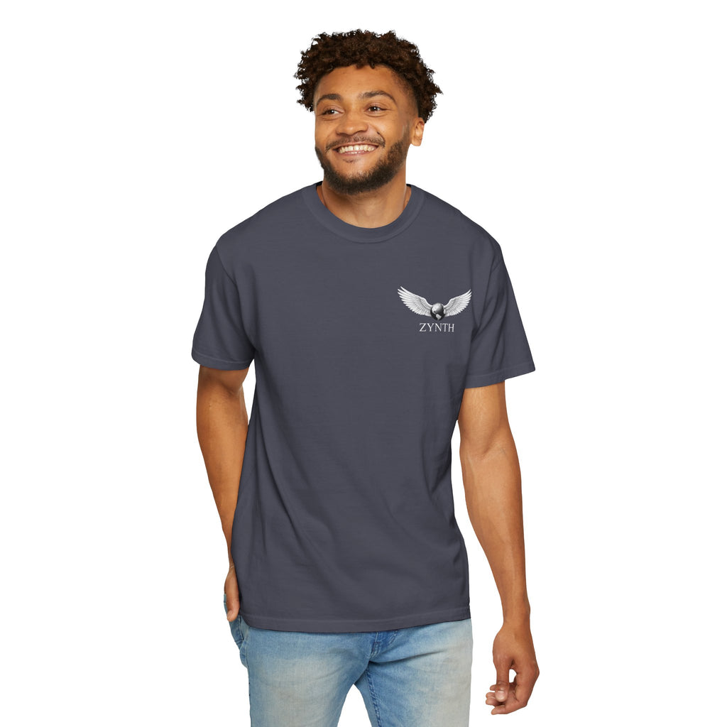 ZYNTH Wings Left Corner Tee