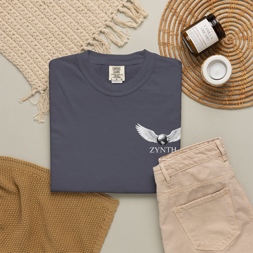 ZYNTH Wings Left Corner Tee